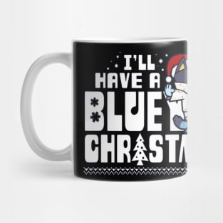 bluey christmas Mug